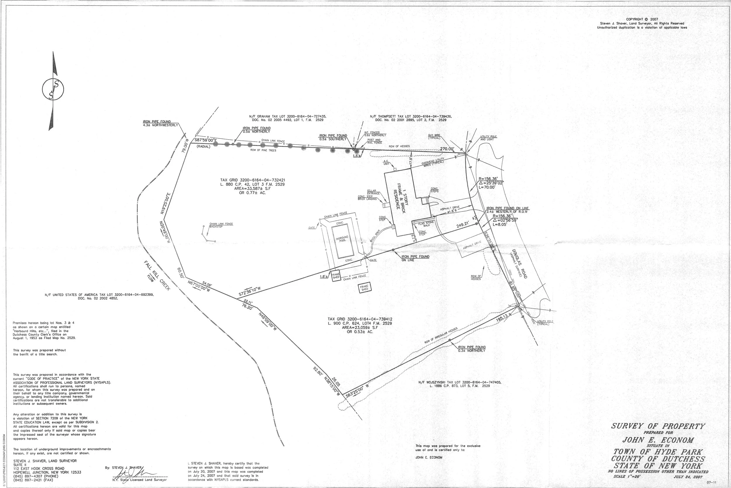 shaver — Badey & Watson Surveying & Engineering, D.P.C.